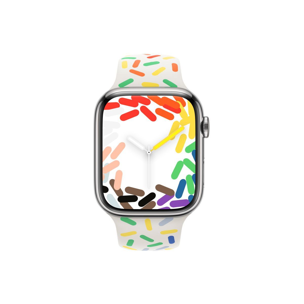 Bracelet Watch 45mm Sport Pride Edition S/M multicolore, APPLE