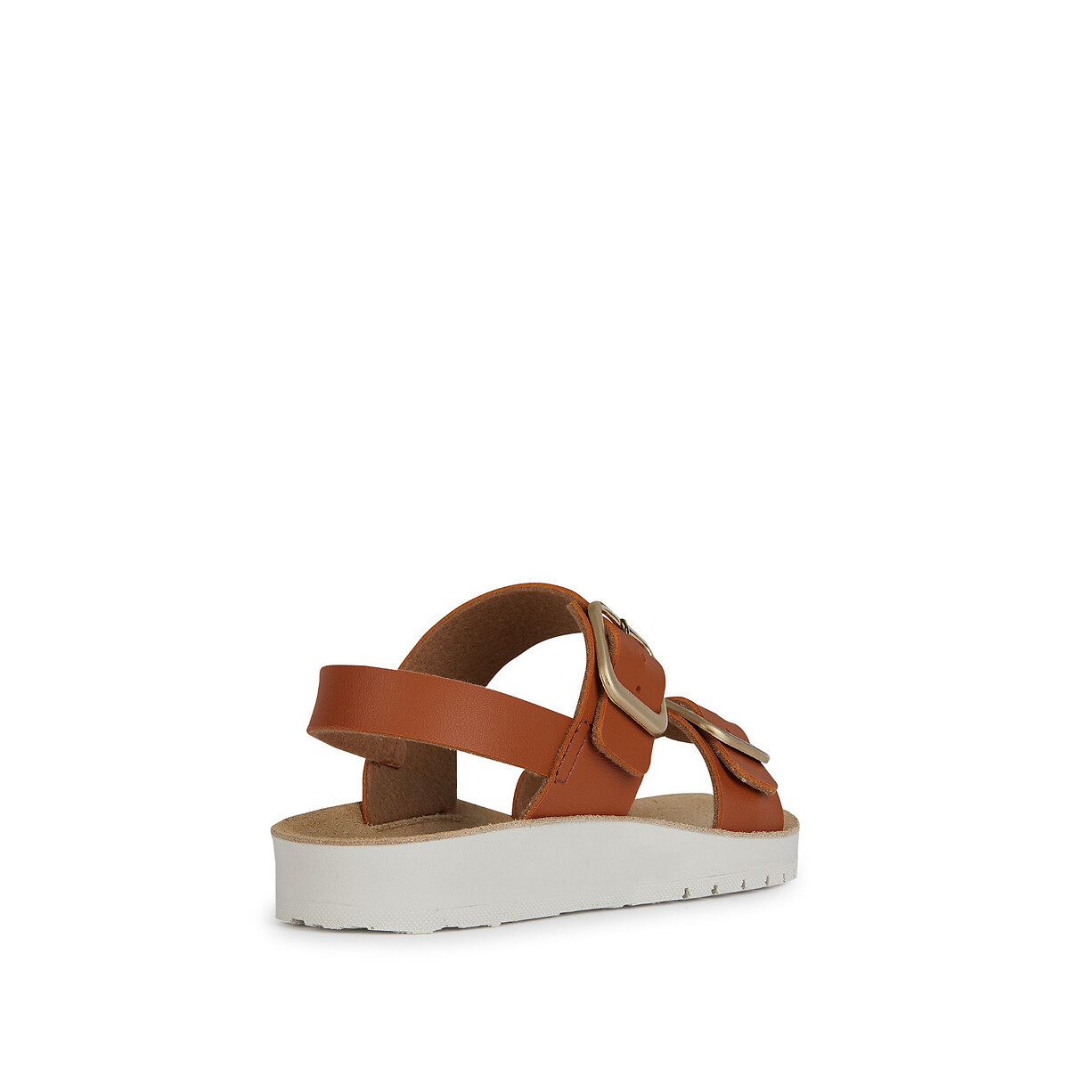Sandales compensées Costarei cognac, GEOX