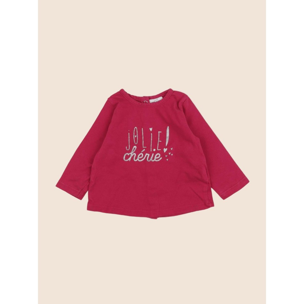 Tee-shirt - Etat satisfaisant rose, TAPE A L'OEIL