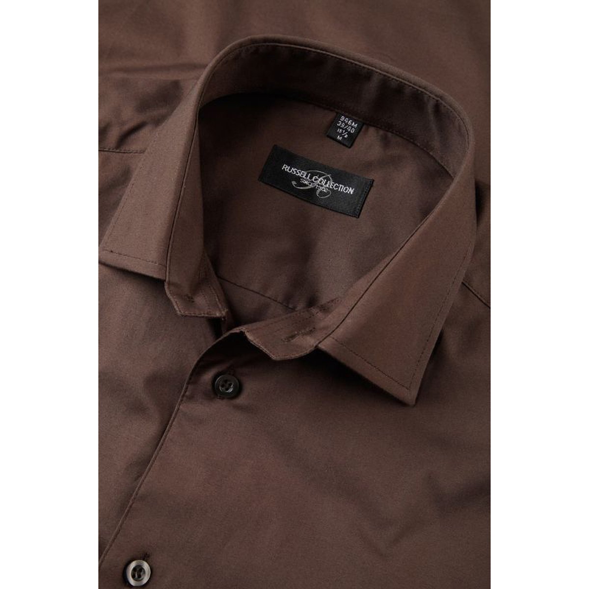Chemise à manches longues COLLECTION chocolat, RUSSELL