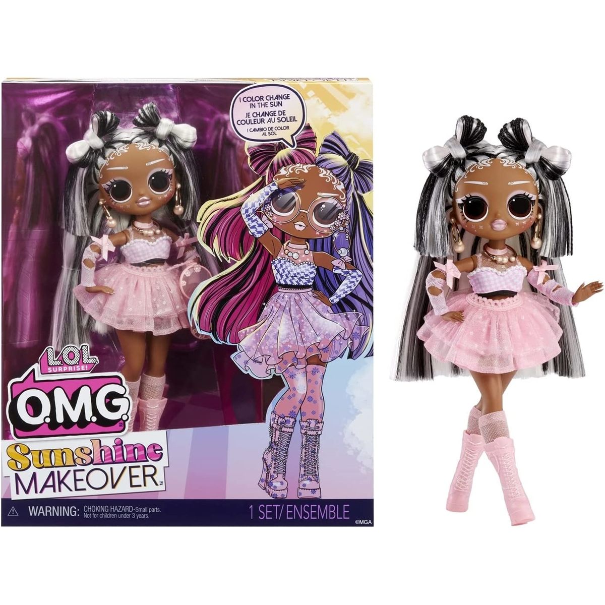 L.o.l. surprise omg core poupee mannequin 24cm golden heart rose Mga Entertainment La Redoute