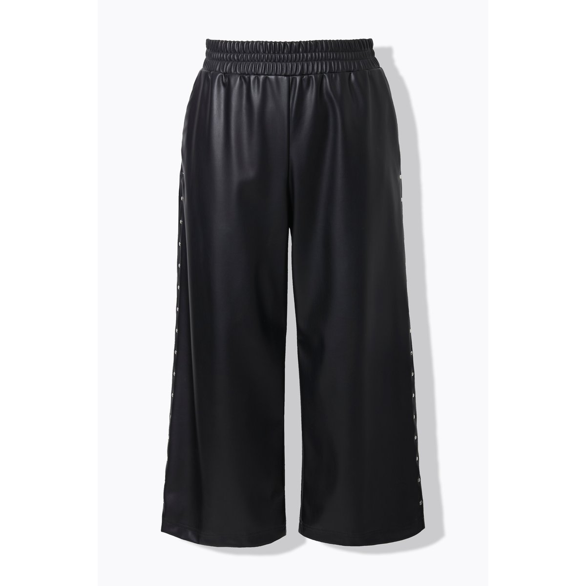 Jupe-culotte en simili noir, STUDIO UNTOLD