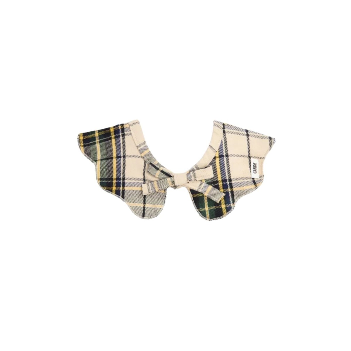 Bandana pour chien style col tartan beige, Lola beige, CAFIDE