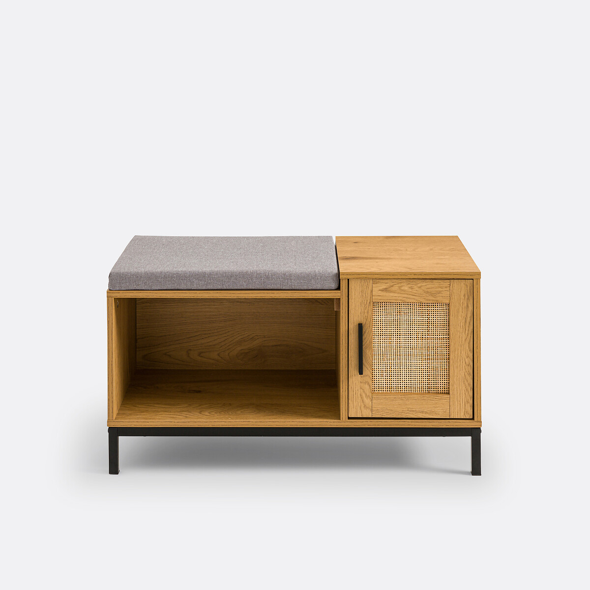Banc de rangement Noska naturel, SO'HOME
