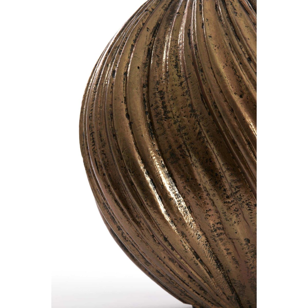 Vase Pierre YATUNG bronze antique, LIGHT & LIVING