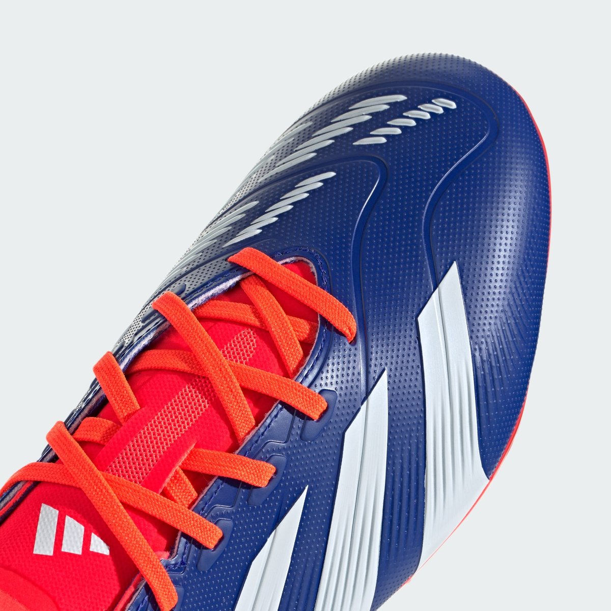 Chaussure Predator League Terrain souple lucid blue / cloud white / solar red, adidas Performance