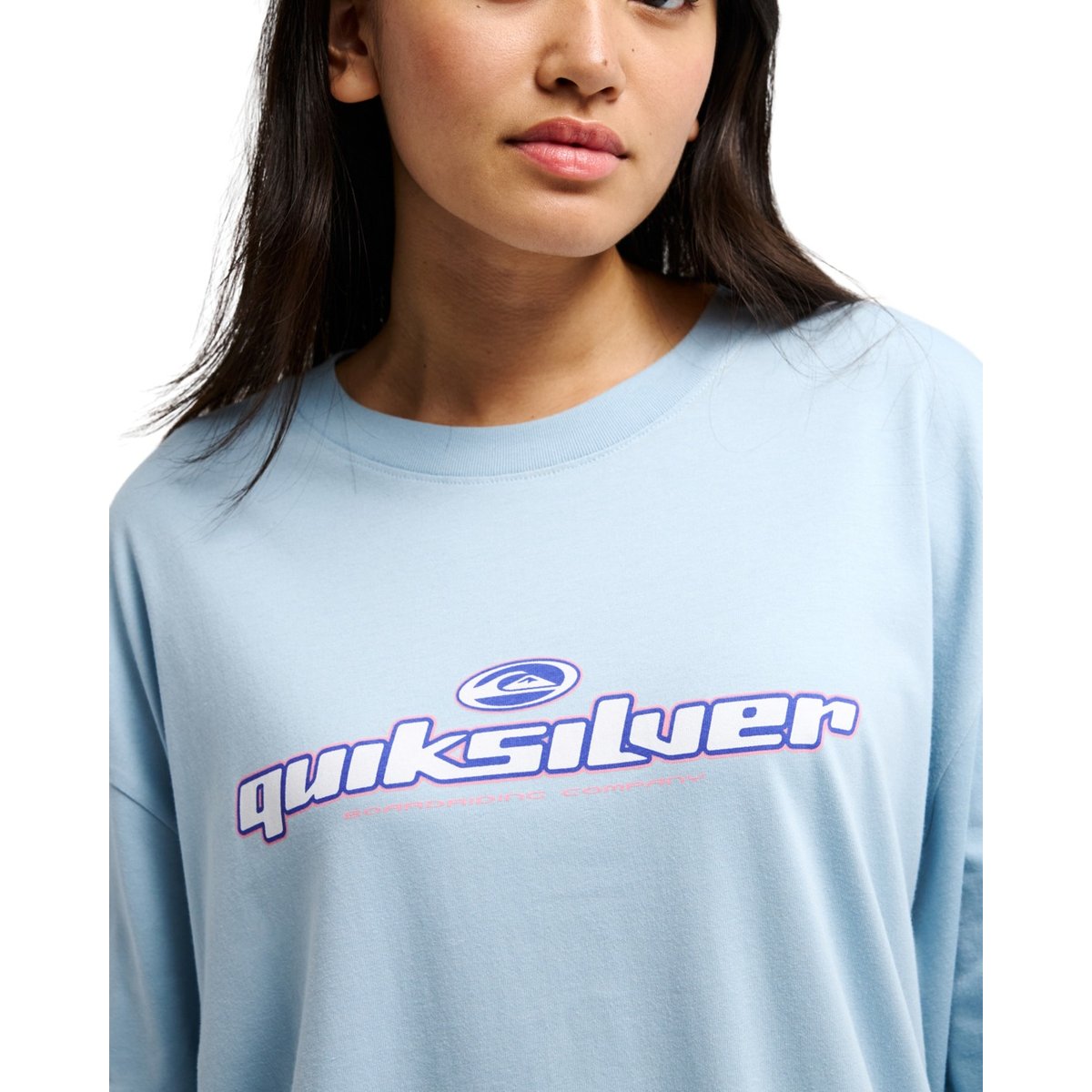 T-shirt manches longues BOYFRIEND bleu blue fog, QUIKSILVER