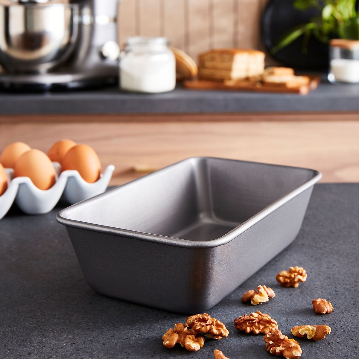 3-Piece Muffin & Cake Tin Set grey, MORPHY RICHARDS