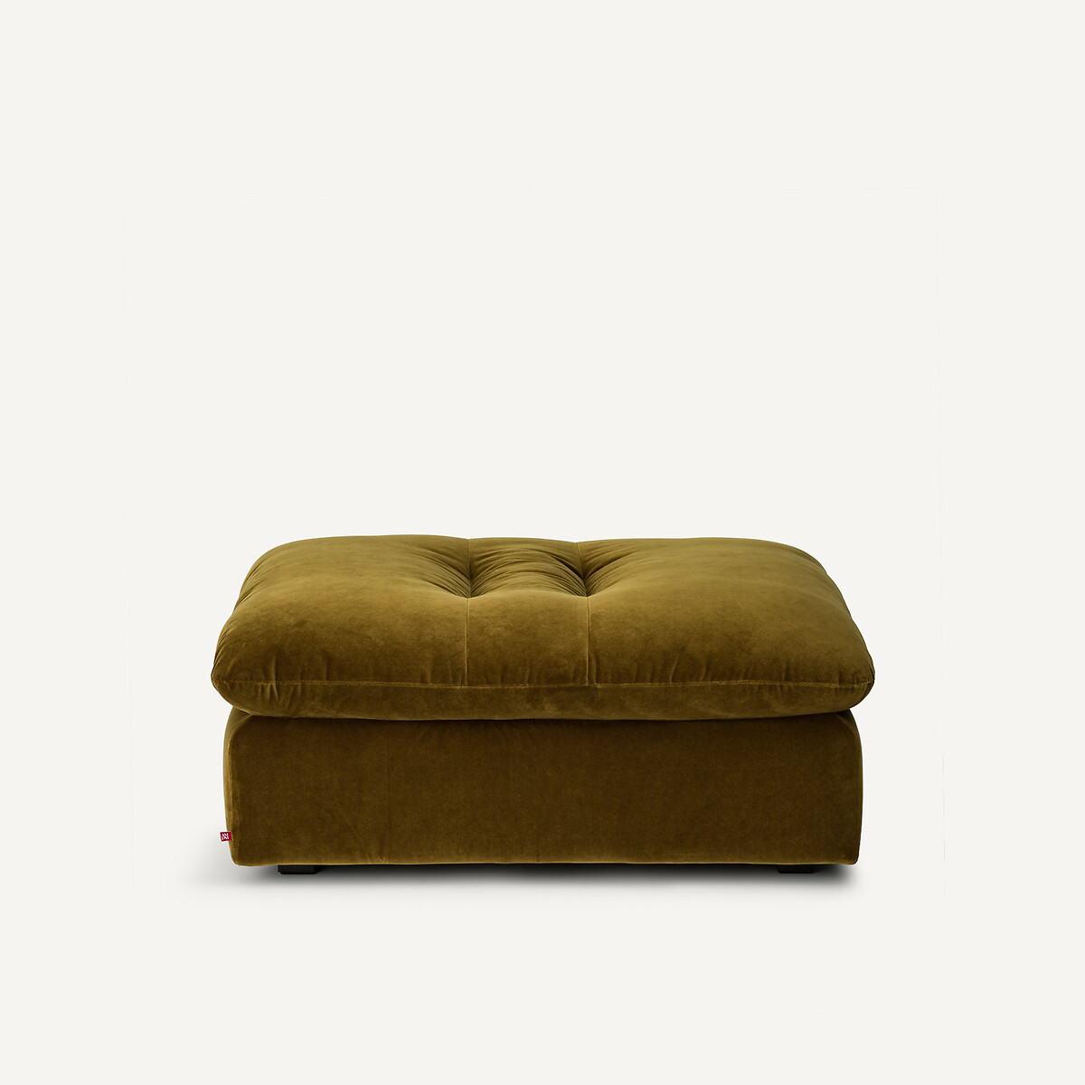 Repose-pieds modulable en velours, GIULIANO bronze, AM.PM