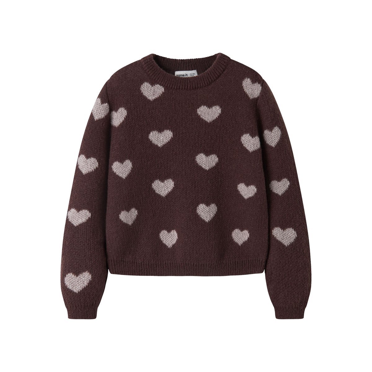 Pull En Maille rouge - chicory coffee1, NAME IT