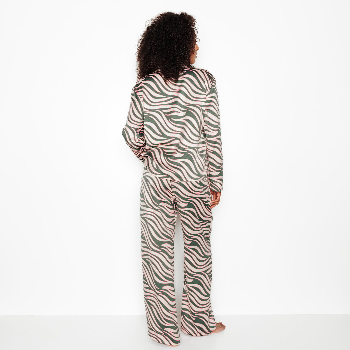 Pantalon pyjama GRAMMY kaki, ROUGEGORGE LINGERIE