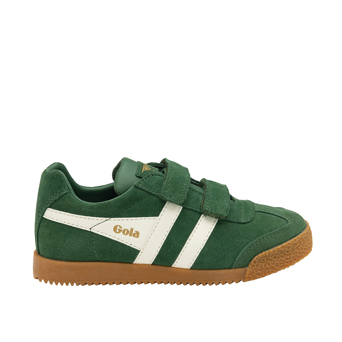 Baskets in pelle Harrier Strap verde / bianco, GOLA
