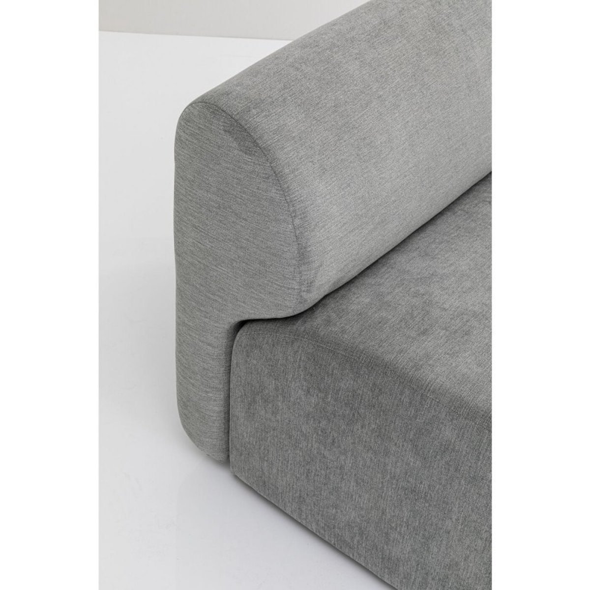 Assise d'angle de canapé, LUCCA gris, KARE DESIGN