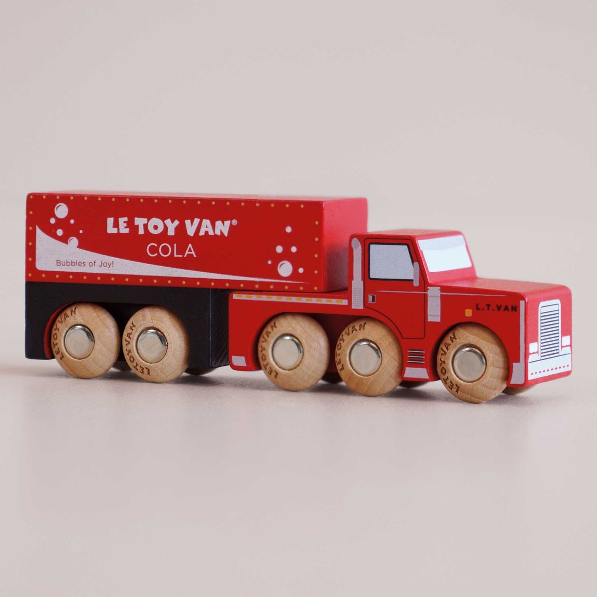 Camion Toby No 33 rouge, LE TOY VAN