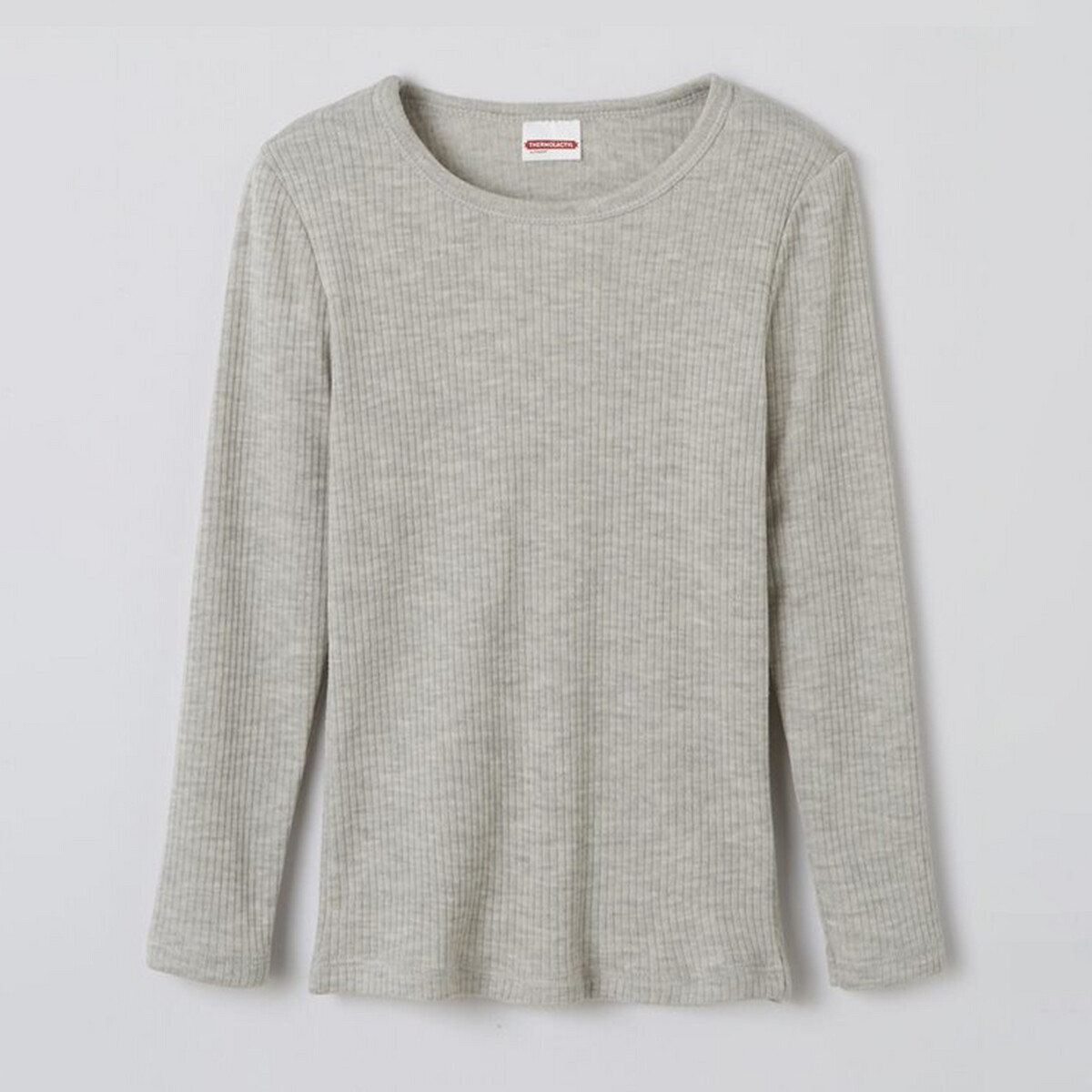 T-shirt manches longues Thermolactyl Degré 4 gris chiné, DAMART