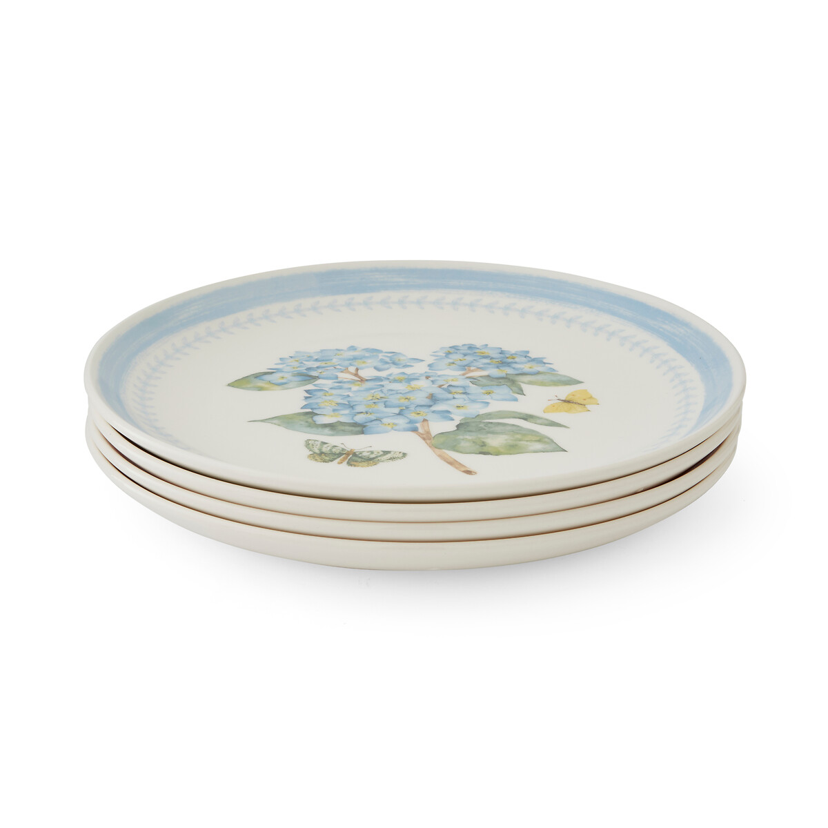Set of 4 Sketchbook Assorted Dinner Plates multi-coloured, PORTMEIRION
