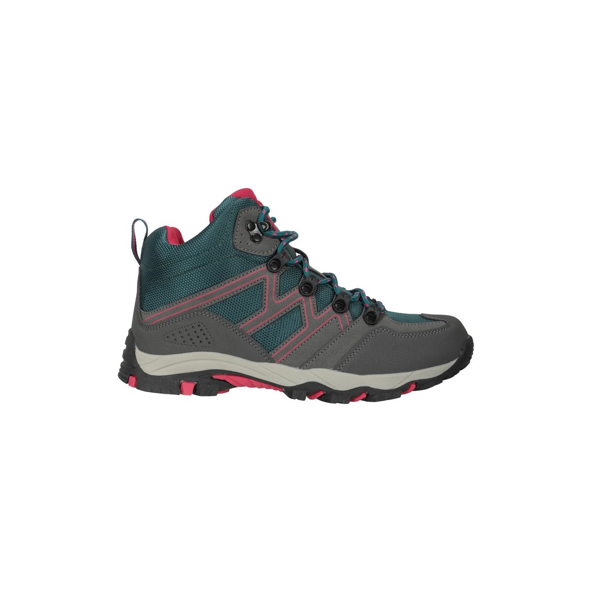 Bottines de marche OSCAR bleu sarcelle, MOUNTAIN WAREHOUSE