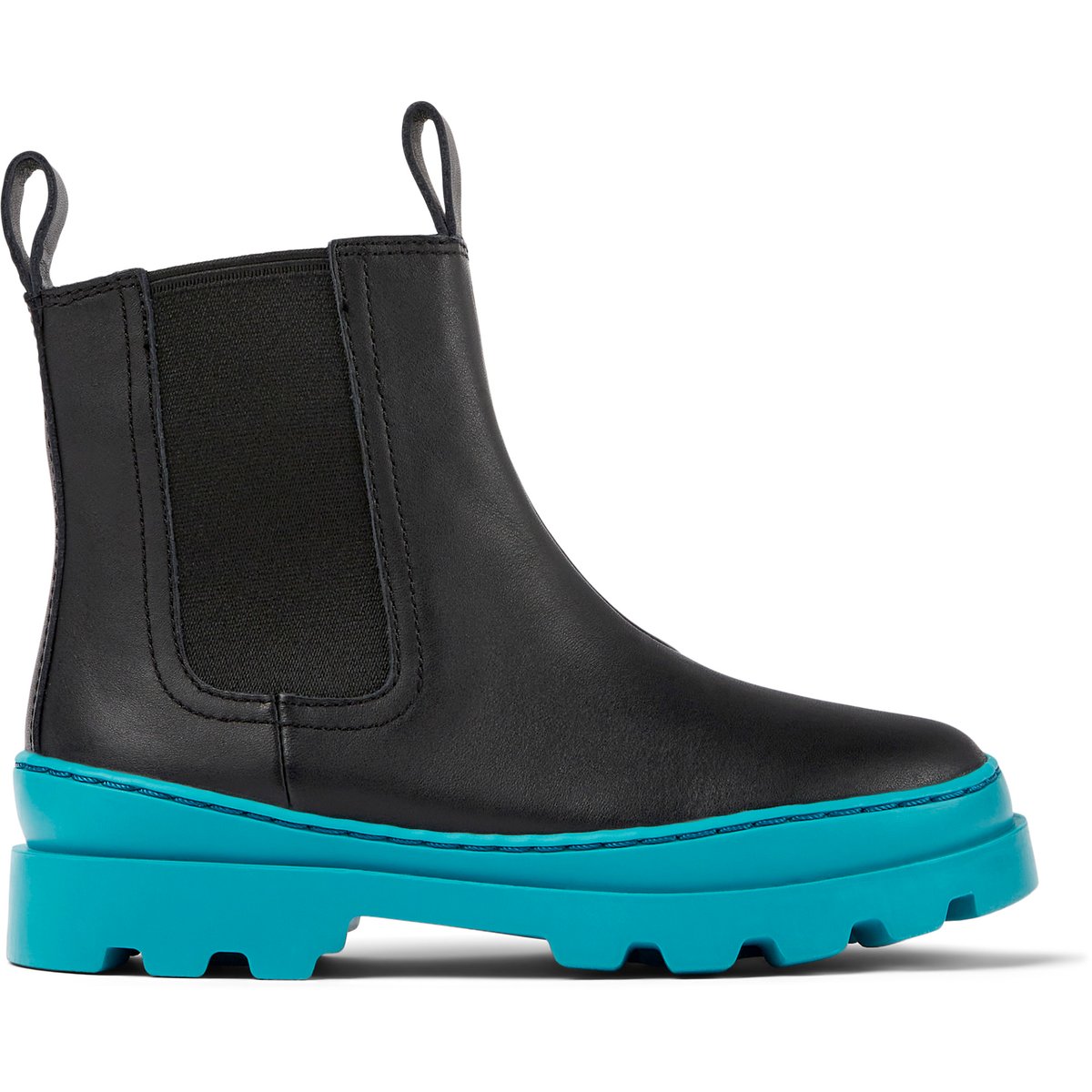 Bottines Brutus cuir noir 1, CAMPER