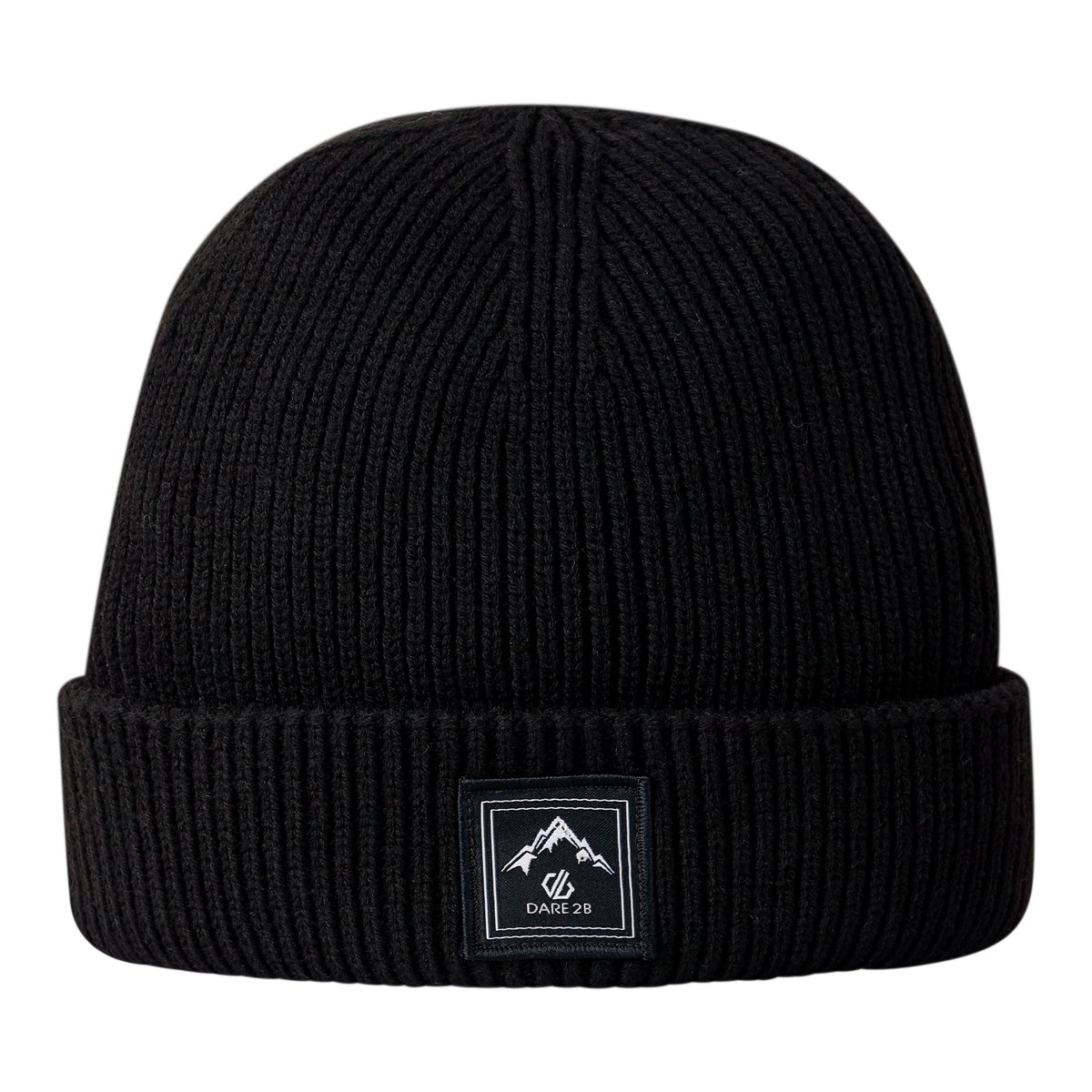 Bonnet côtelé à revers RIDER noir, DARE 2B