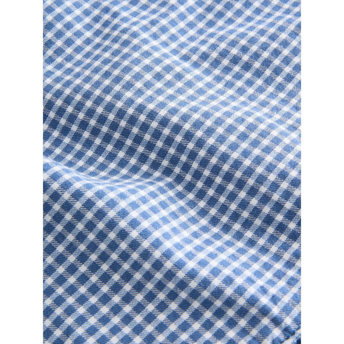 Ensemble coordonné avec chemisier et short vichy marine, NEXT