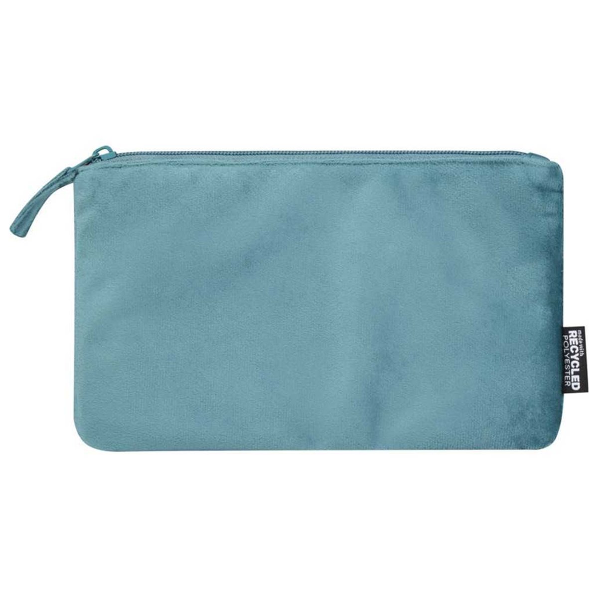 Lot de 2 trousses de toilette en velours SWIFT bleu clair, FLOSO