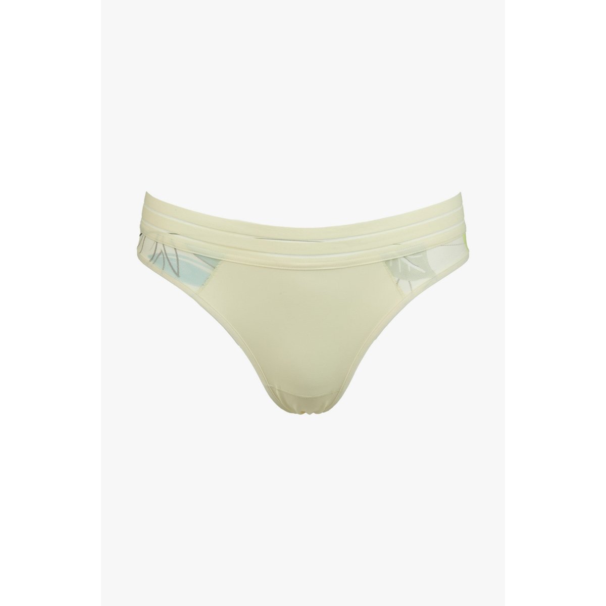 Tanga en microfibre et tulle NUFIT GARDEN glowing garden, MAISON LEJABY