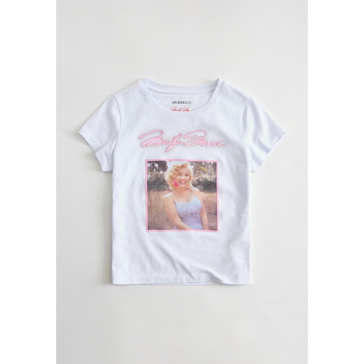 T-Shirt Imprimé blanc, GUESS