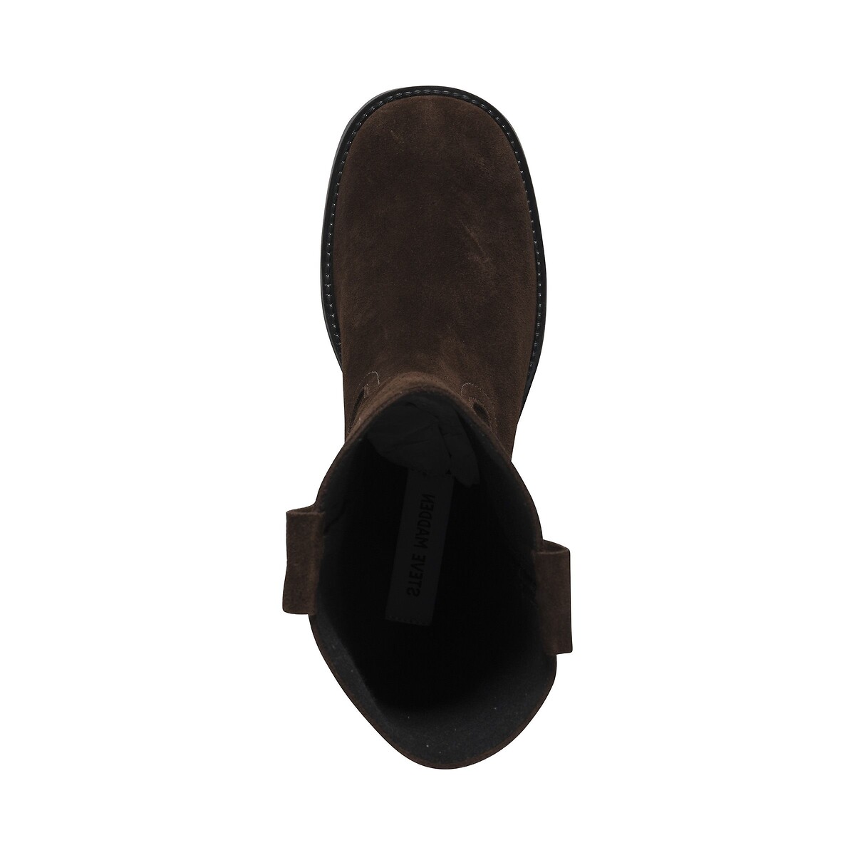 Zethy Pull-On Suede Ankle Boots brown, STEVE MADDEN