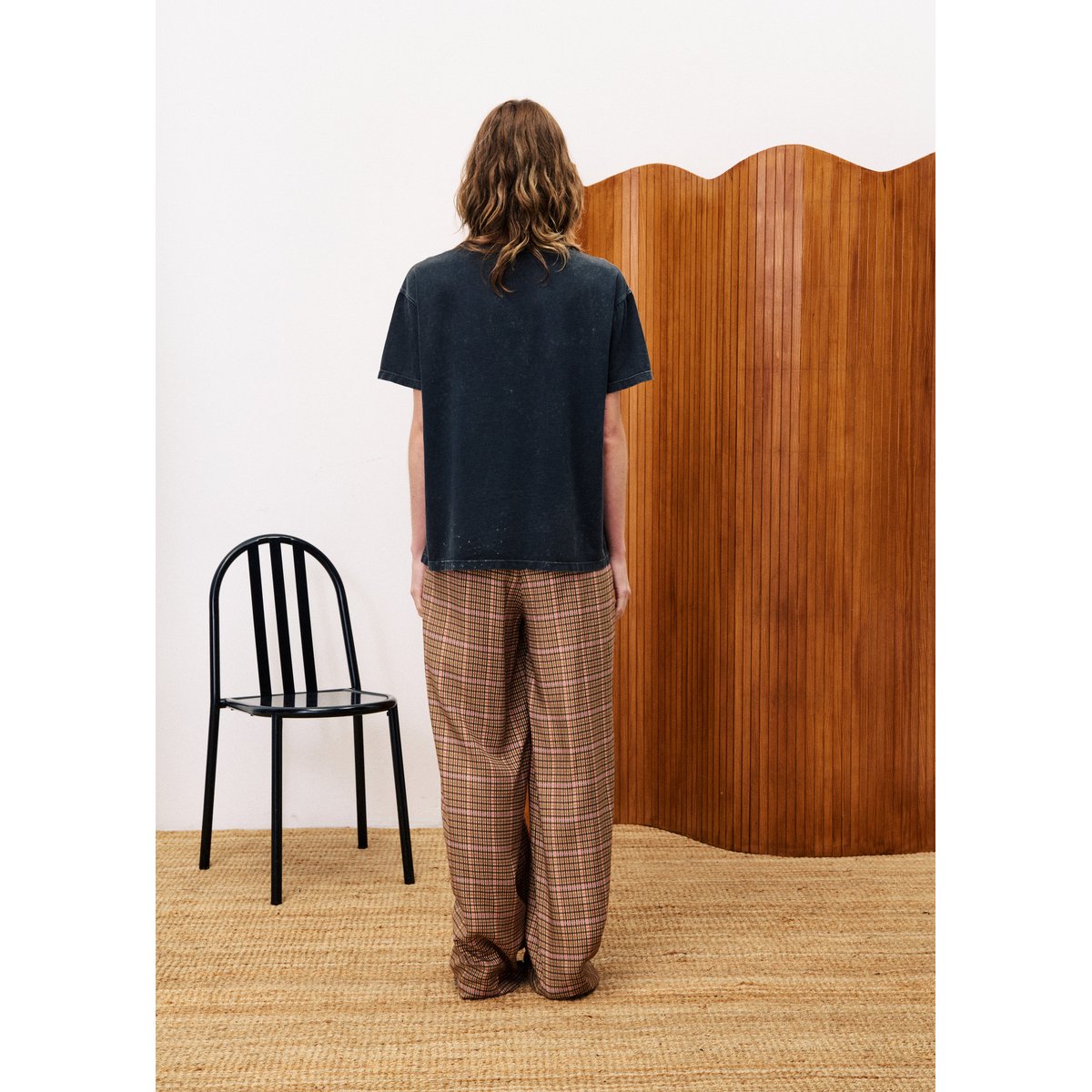 Pantalon CANELLE marron ocre, FRNCH