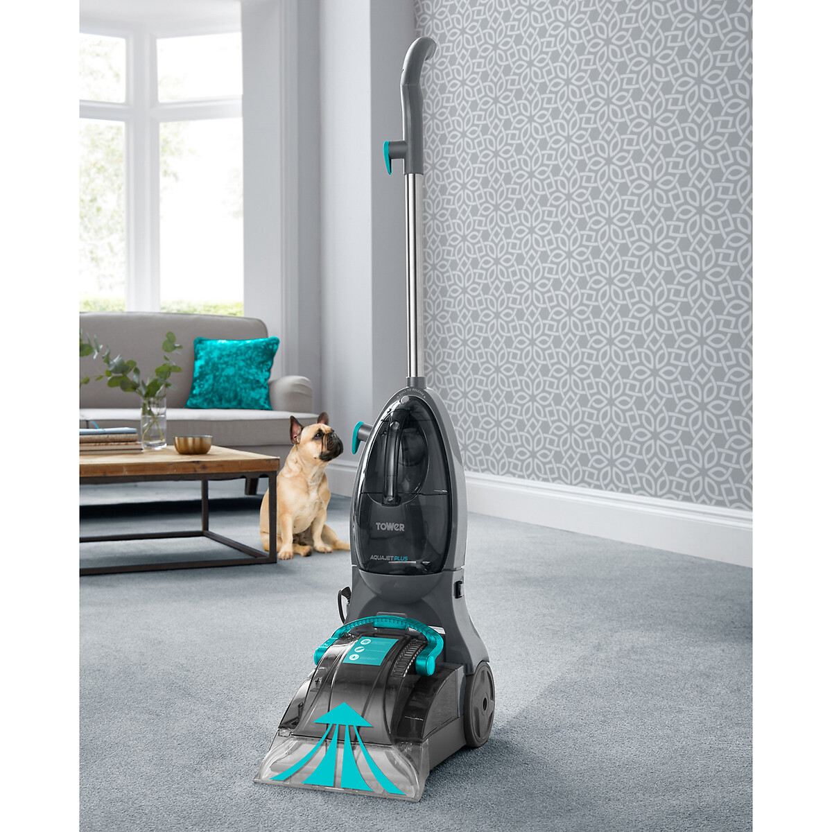 Aqua Jet+ Carpet Washer - T54800 blue, TOWER