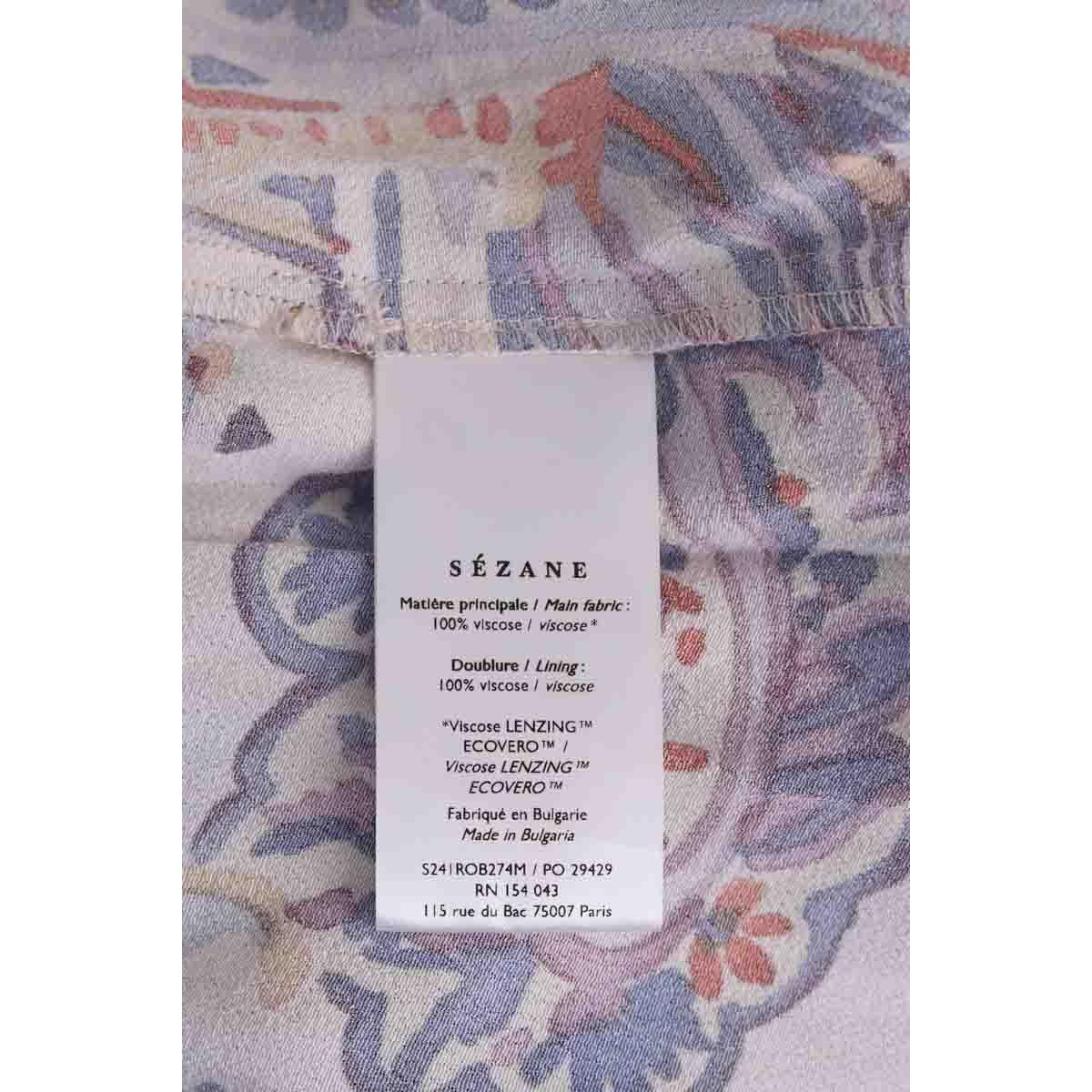 Robe - Très Bon État multicolore, SEZANE