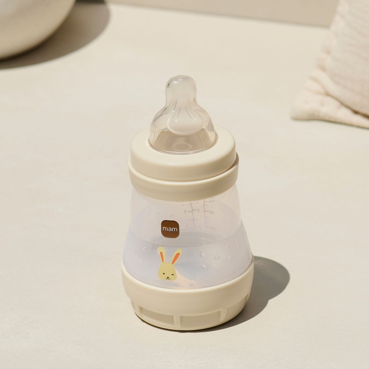 Biberon anti-colique 160ml Easy Start beige, MAM