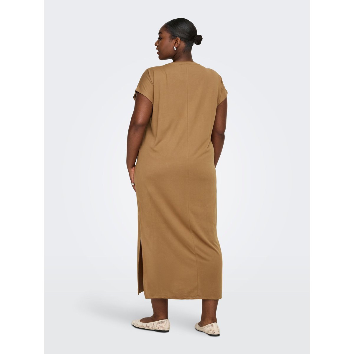 Robe marron - foxtrot, ONLY CARMAKOMA