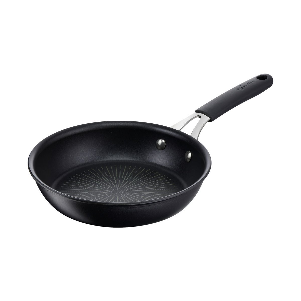 Poêle ø24 cm tempra® antiadhésif noir, LAGOSTINA