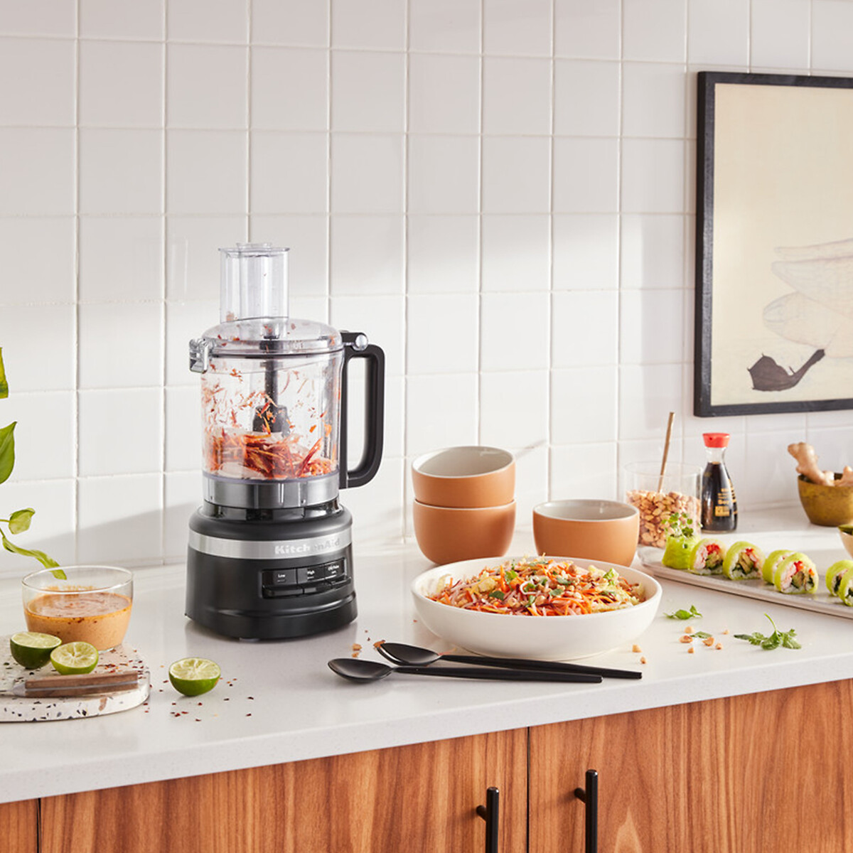 2.1L Food Processor - 5KFP0921B black, KITCHENAID