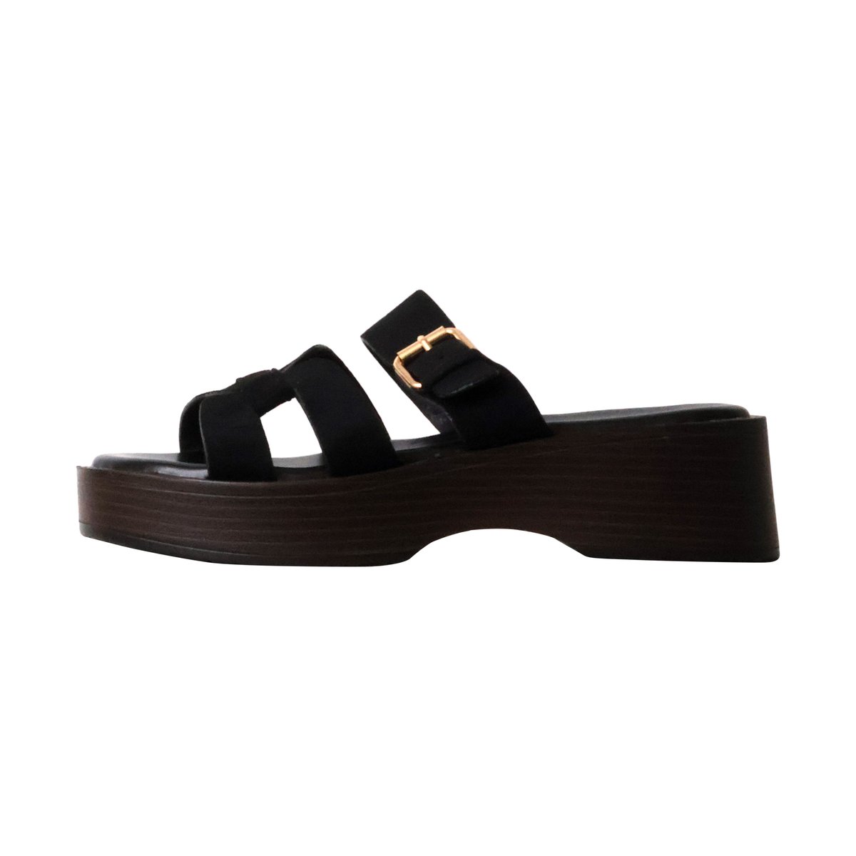 Mules Plates à Enfiler Joalice noir, ENZA NUCCI