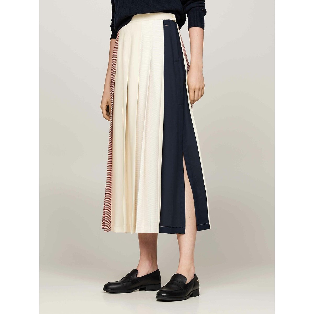Striped Full Midi Skirt 90007816, TOMMY HILFIGER