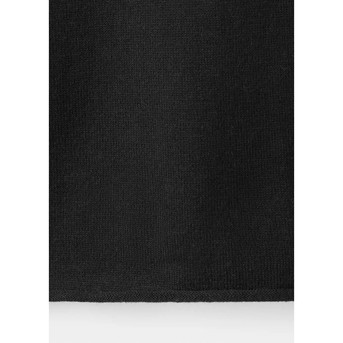 Pull-over maille col montant noir, MANGO KIDS