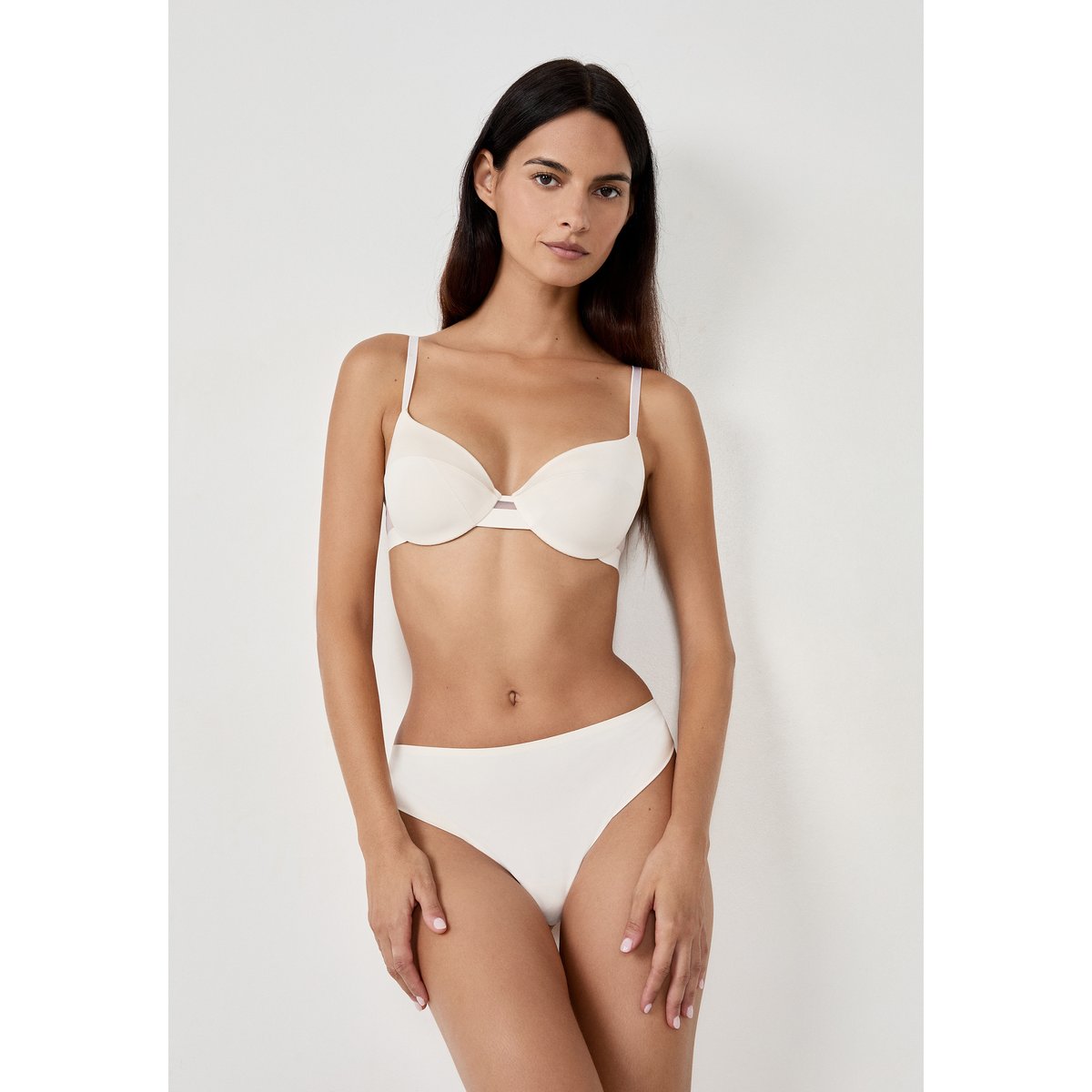 Soutien-gorge N.4 - Le coques fines en microfibre PURE ECLAT ecru, ETAM