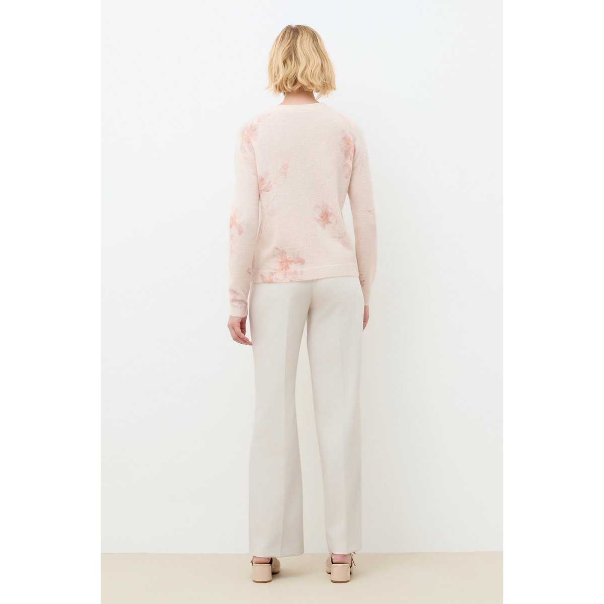 Pull droit col rond MFABIO sable, CAROLL