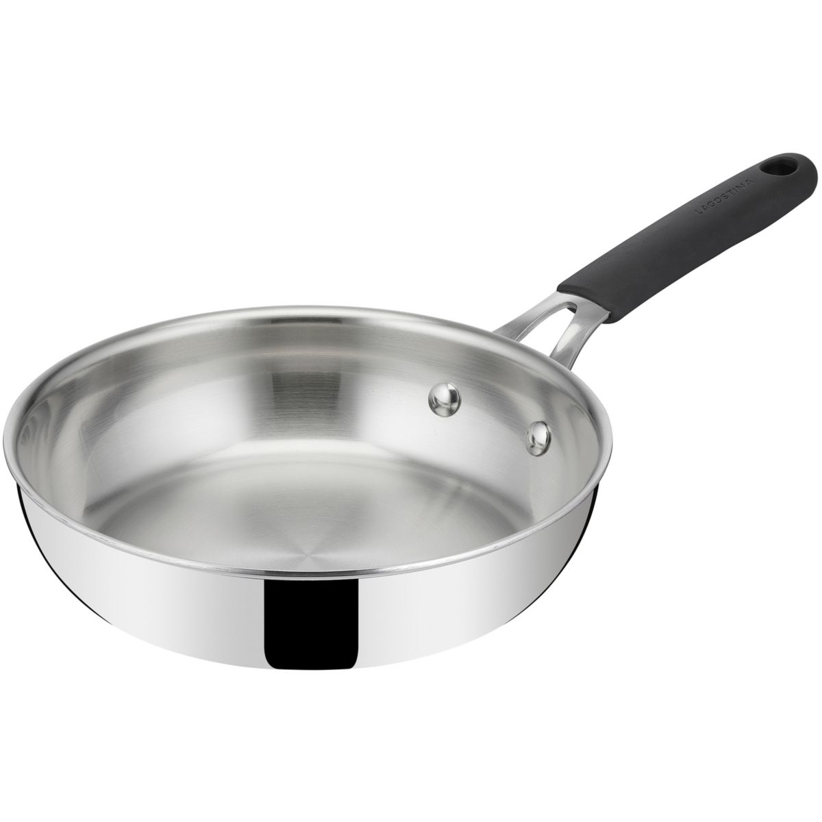 Poêle Esperta triply 28cm inox, LAGOSTINA