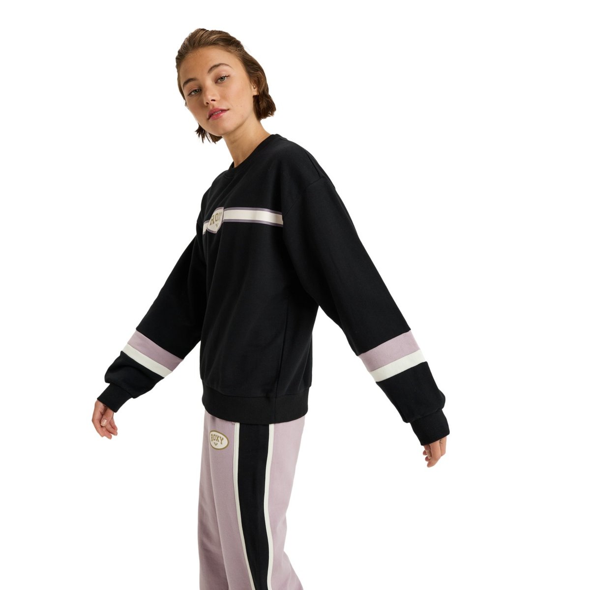 Polaire de sport ESSENTIAL ENERGY TIMELESS CN. noir true black, ROXY