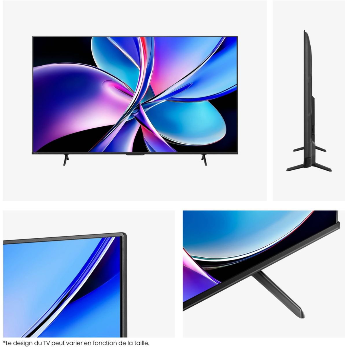 TV QLED 75E79Q PRO (2025) 75" (189 cm) 4K Ultra HD - 144Hz, Smart TV couleur unique, HISENSE