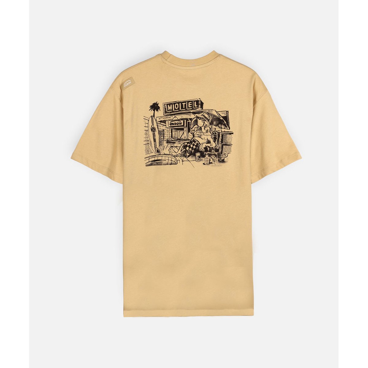 Tee-shirt manches courtes FLAMINGO tan, OXBOW