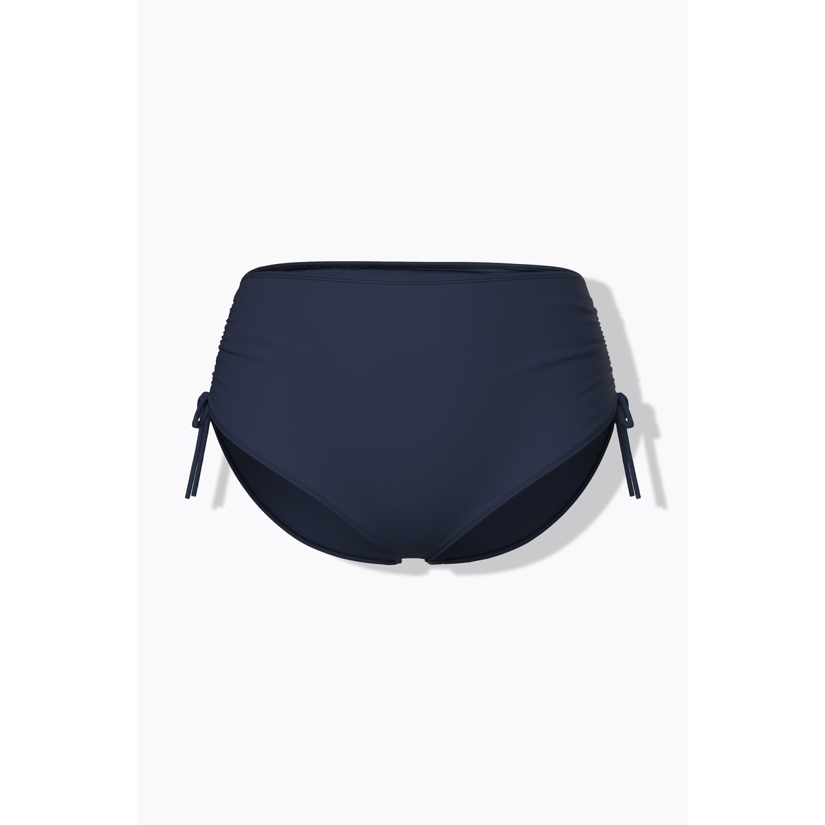Bas de bikini. Doublé sur le devant. Cordons marine, ULLA POPKEN