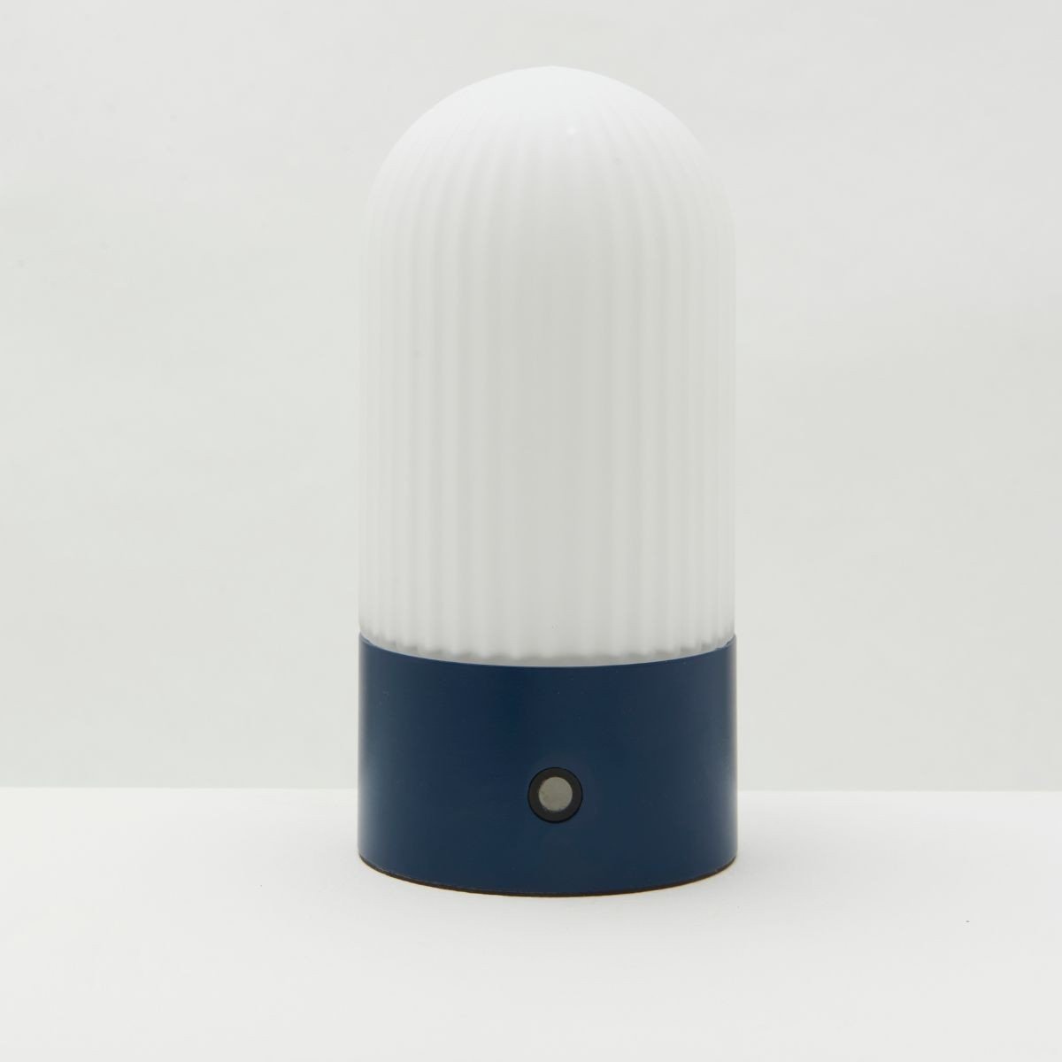 Lampe à poser Touareg H.19cm bleu, SIGNATURE