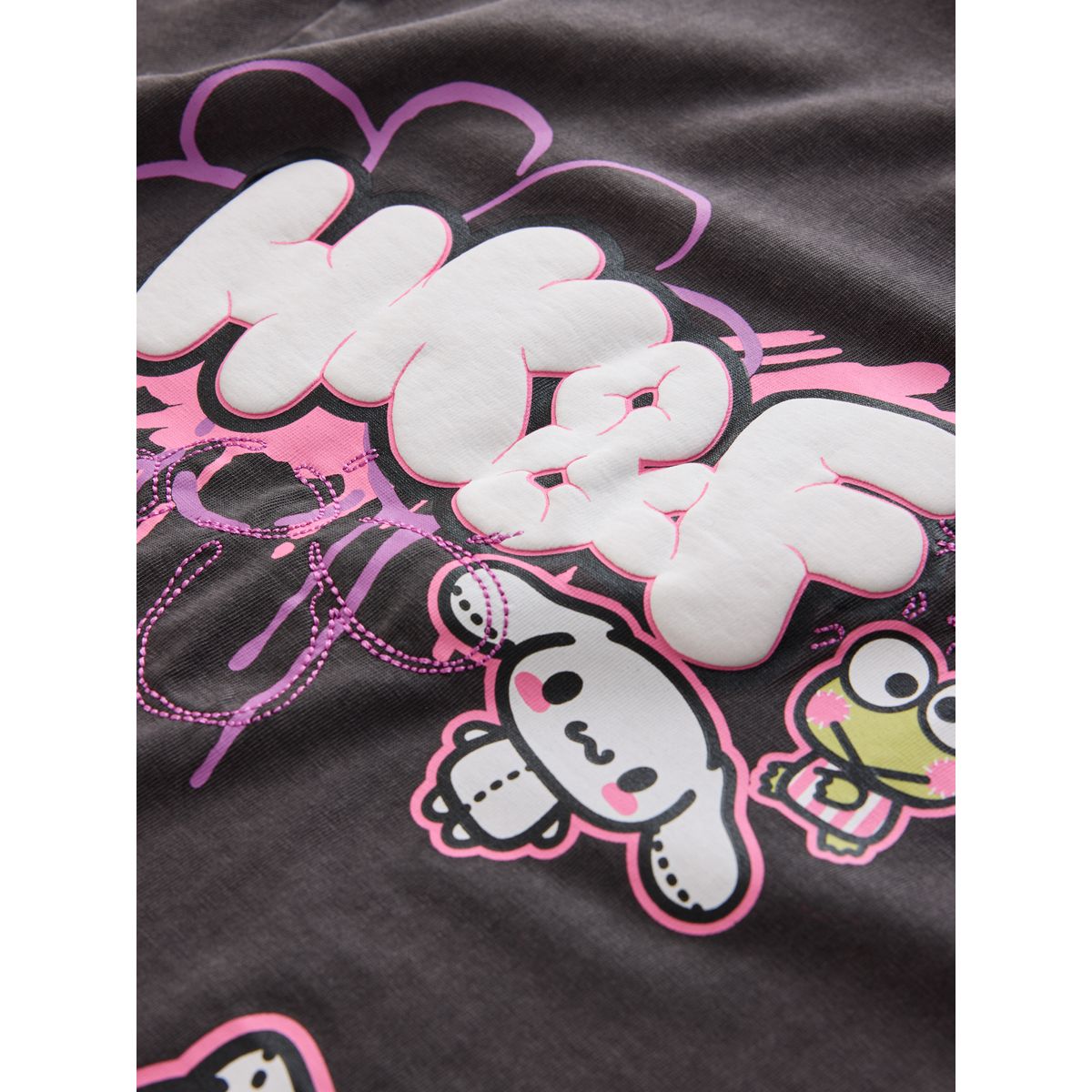 T-shirt oversize à motif hello kitty gris anthracite, NEXT