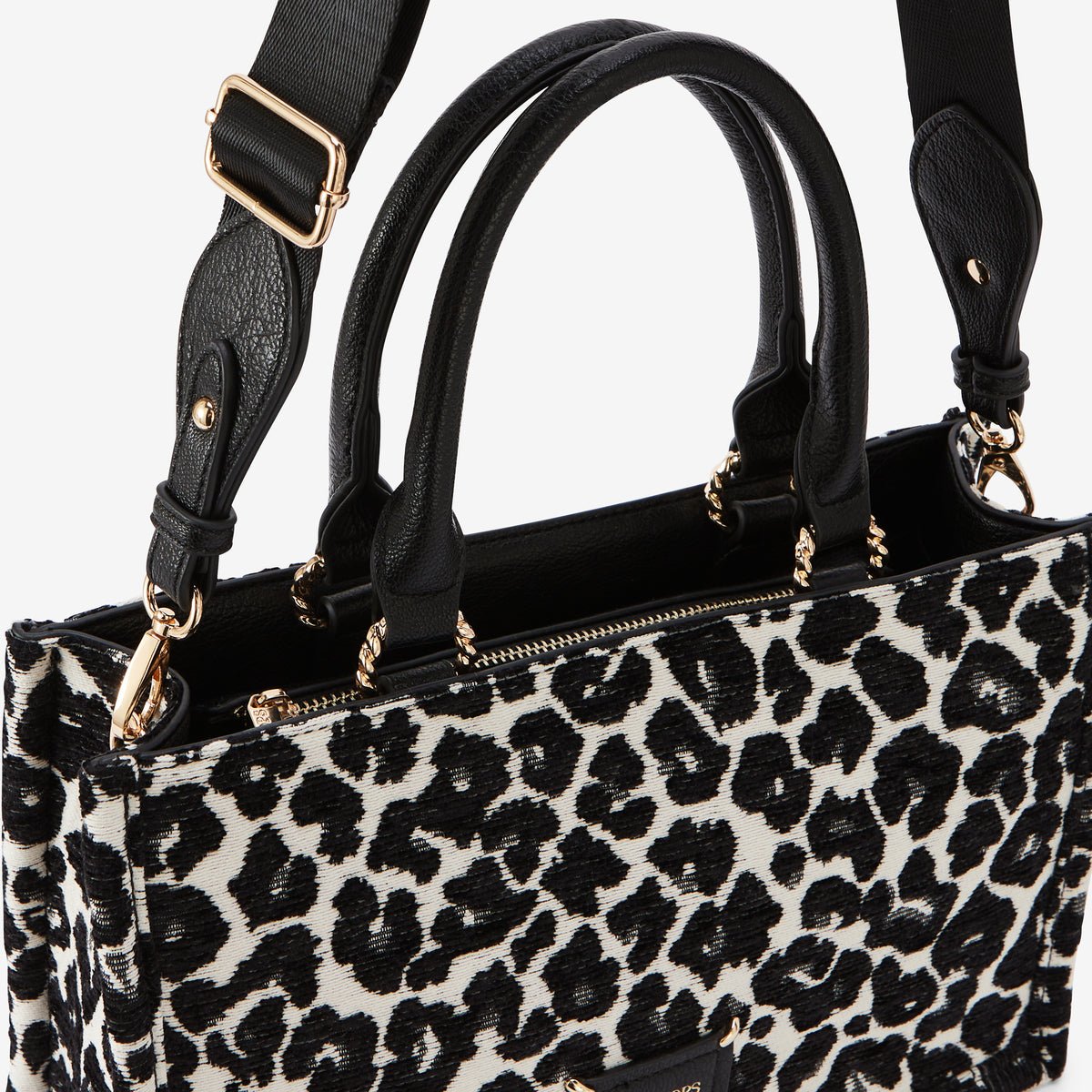 Sac shopper Rod noir,doré, LOLLIPOPS