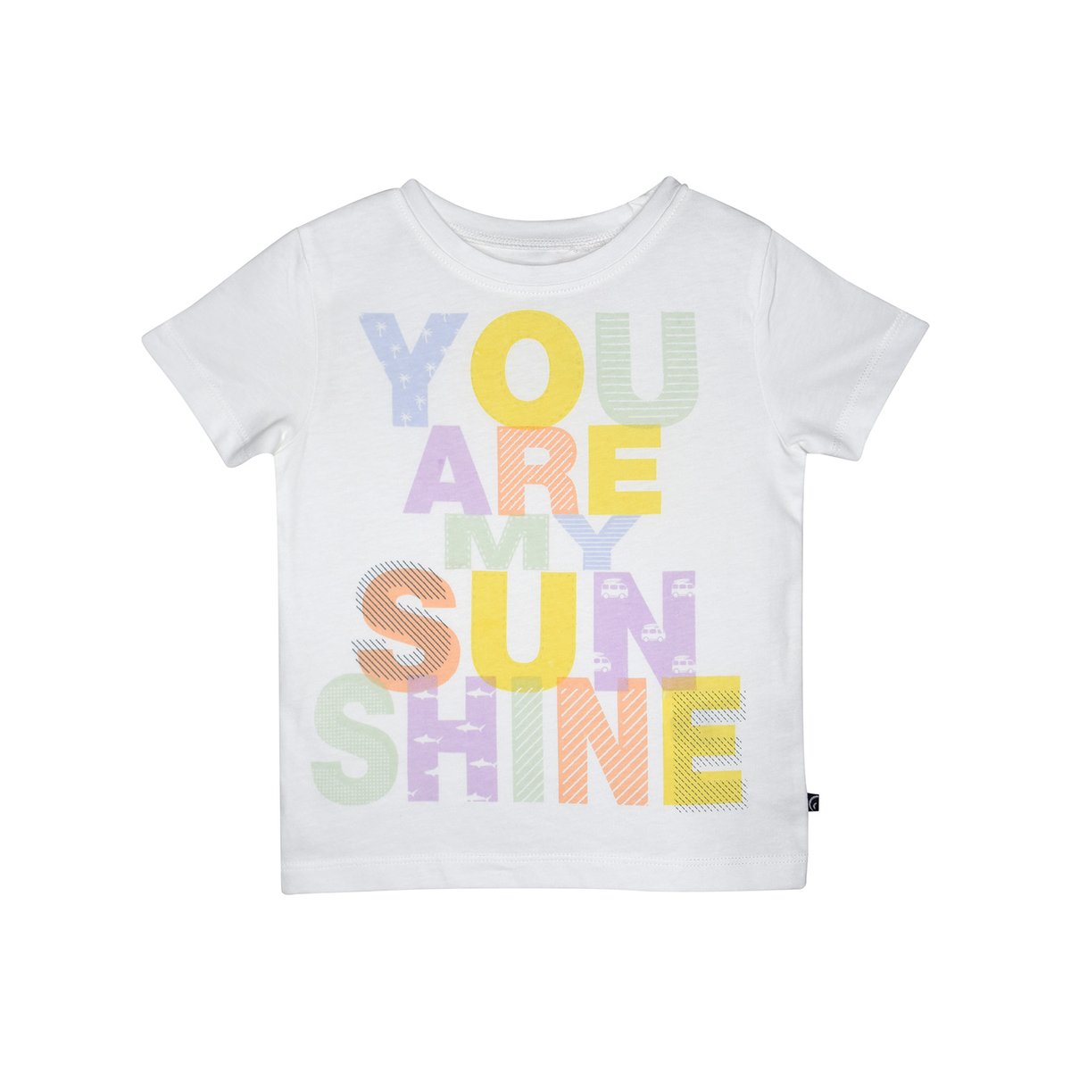 Tshirt norman manches courtes enfant blanc, SUCRE D'ORGE