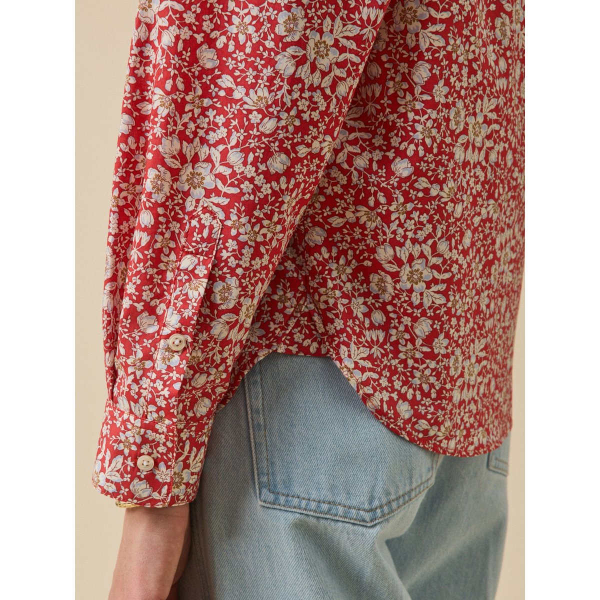 Chemise en tissu Liberty - Coupe Gaby liberty lizzy, CYRILLUS